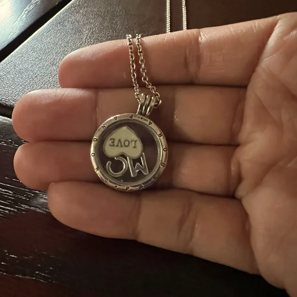 Pandora Circle Necklace w/ Charms - Picture 4 of 4